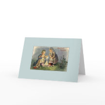 Tarjeta de felicitación rusa/ucraniana de pascua v