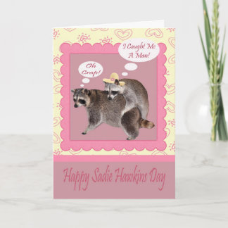 Tarjeta de felicitación Sadie Hawkins Day