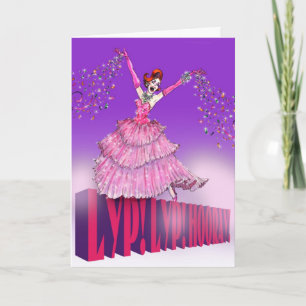 Tarjeta de felicitación (saludo interno)