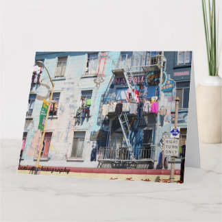 Tarjeta de felicitación:  San Francisco Chinatown