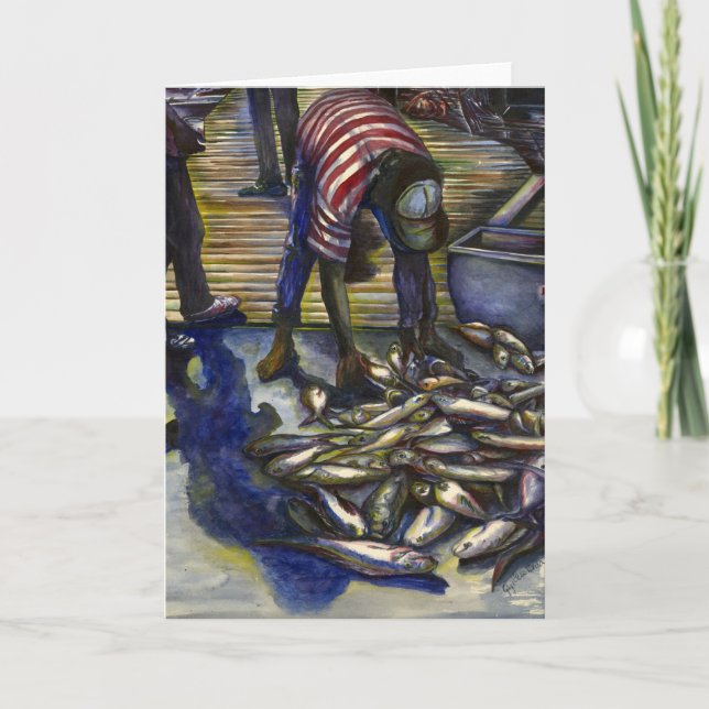 Tarjeta de felicitación Saturdays Blessings Bahama (Anverso)