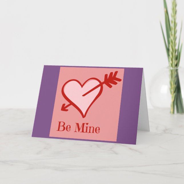 Tarjeta de Felicitación Sé Mía (Anverso)