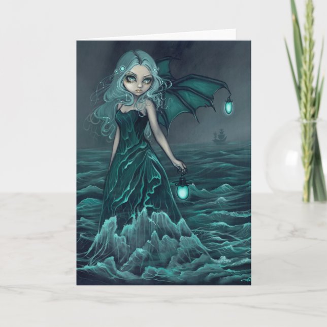 Tarjeta de felicitación "Sea Beacon" (Anverso)