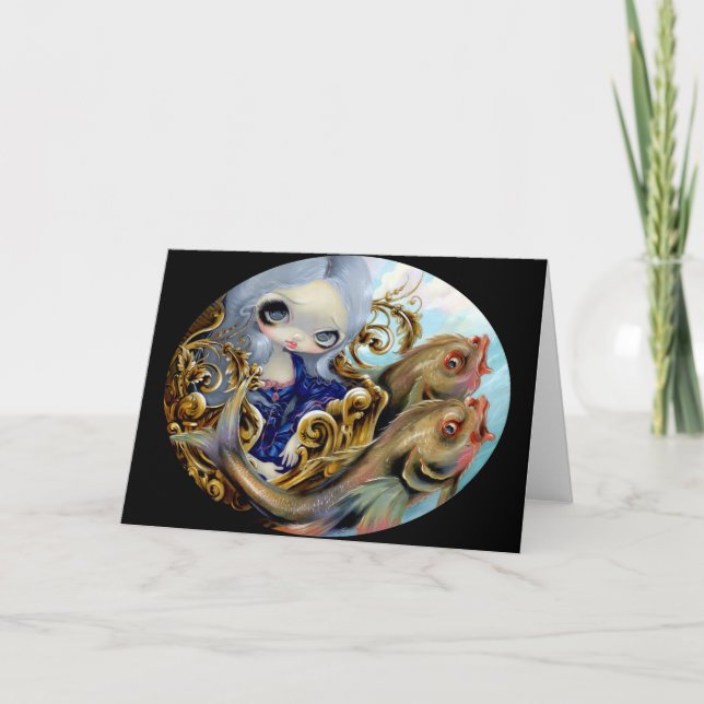 Tarjeta de felicitación "Sea Chariot" (Anverso)