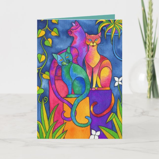 Tarjeta de Felicitación - Sentado con Orgullo (Anverso)