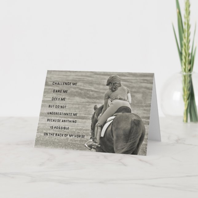 Tarjeta de felicitación SILENT REWARD (Anverso)