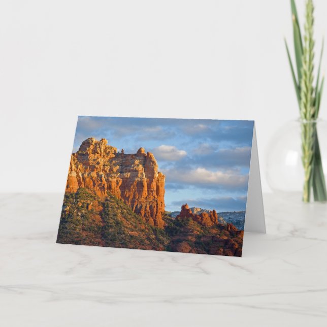 Tarjeta de felicitación Snoopy de la roca 2201 (Anverso)