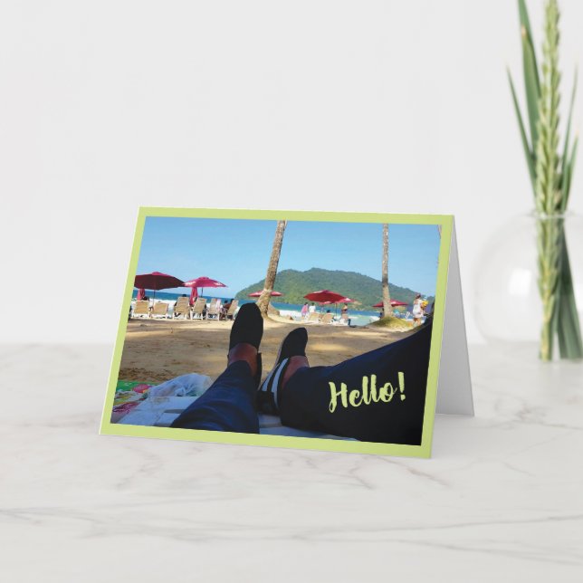 Tarjeta de felicitación, sobres blancos estándar i (Anverso)