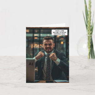 Tarjeta de felicitación Soy un Jedi™