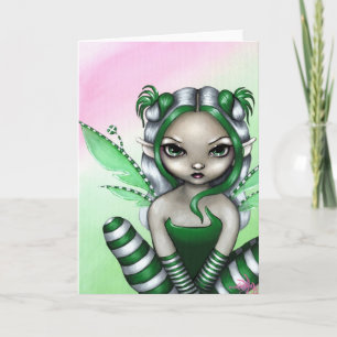 Tarjeta de felicitación "Spearmint Sprite"