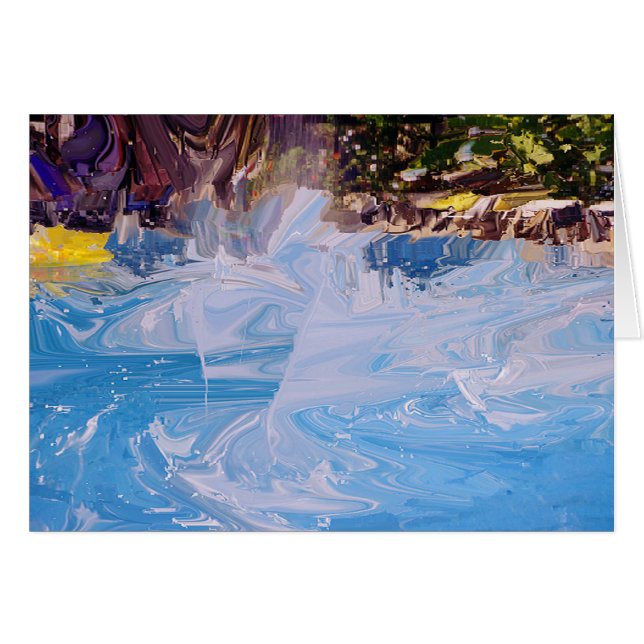 Tarjeta de felicitación Splash 4 (Anverso (Horizontal))