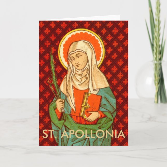 Tarjeta de felicitación St. Apollonia (VVP 001) #1 (Anverso)