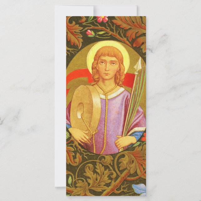 Tarjeta de felicitación St. Florian of Lorch (PM 0 (Anverso)