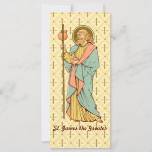 Tarjeta de felicitación St. James the Greater (RLS