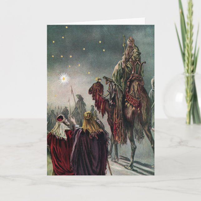 Tarjeta de felicitación Star of Bethlehem (Anverso)