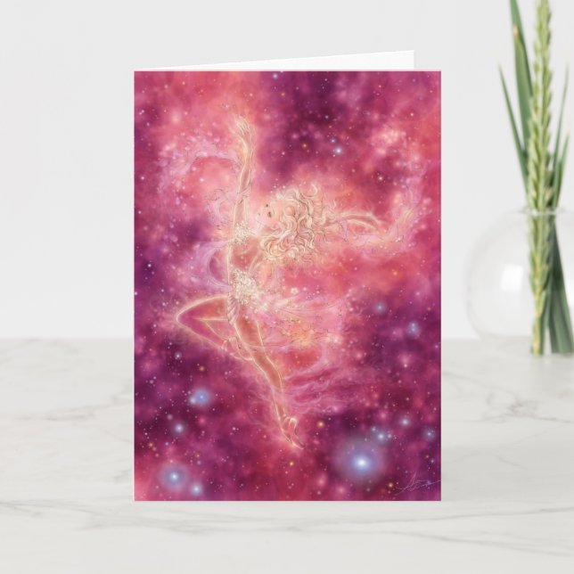 Tarjeta de felicitación Stardancer (Anverso)