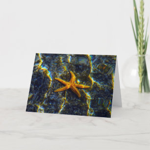 Tarjeta de felicitación Starfish