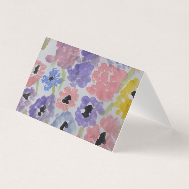 Tarjeta de felicitación Summer Wildflowers (Anverso)