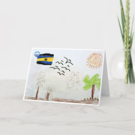 Tarjeta de felicitación Sun Israel