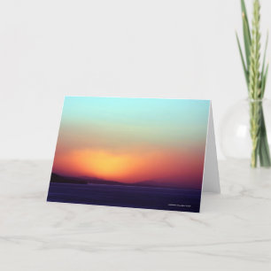Tarjeta de felicitación Sunrise