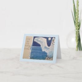 Tarjeta de felicitación Swan