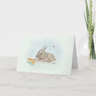 Tarjeta de felicitación Sweet Donkey y Flores Silv