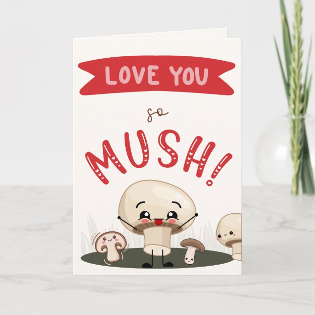 Tarjeta de felicitación Te Amo Mucho (Anverso)