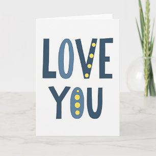 Tarjeta de Felicitación 'Te Amo Siempre'