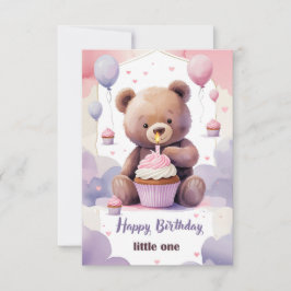 Tarjeta de felicitación Teddy Bear