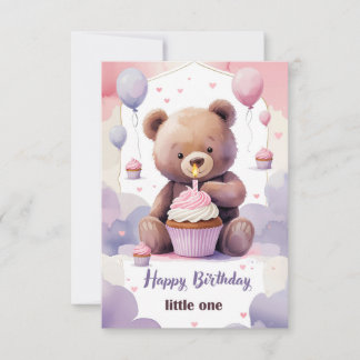 Tarjeta de felicitación Teddy Bear