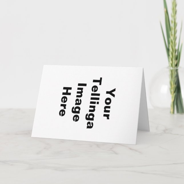 Tarjeta de felicitación Tellinga (Anverso)