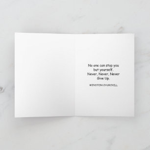 Tarjeta de felicitación temática al golf