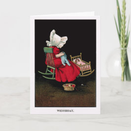 Tarjeta de felicitación temprana de 1900's