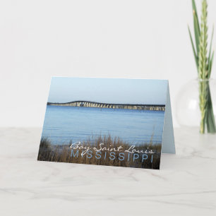 Tarjeta de felicitación "The Bay Bridge"