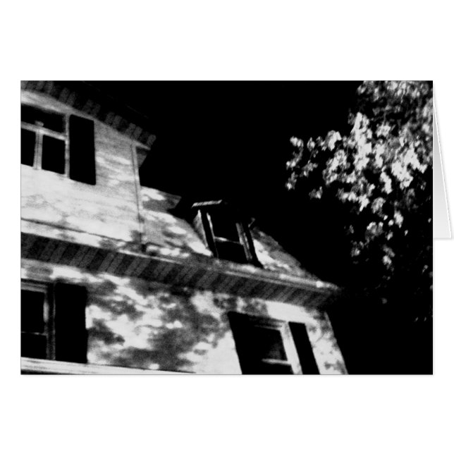 Tarjeta de felicitación 'The Night House' (Anverso (Horizontal))