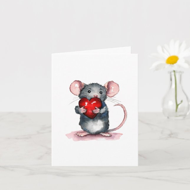 Tarjeta de Felicitación 'Tienes mi Corazón' (Planta pequeña)