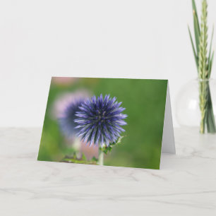 Tarjeta de felicitación - Tístol de globo azul