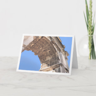 Tarjeta de felicitación Titus Arch