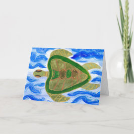 Tarjeta de felicitación Tortuga