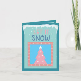 Tarjeta de felicitación Trans-Inclusive Winter Won