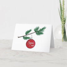 Tarjeta de felicitación ucraniana - feriado de Nav