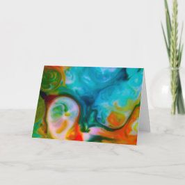 Tarjeta de felicitación "Un día en la playa"