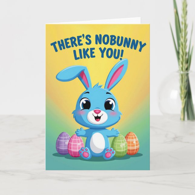 Tarjeta de felicitación única y feliz (Anverso)