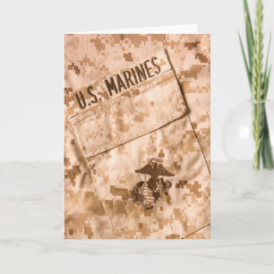 Tarjeta de felicitación USMC