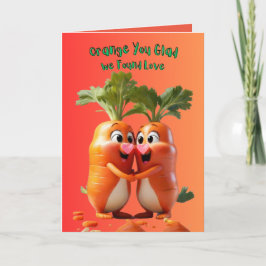Tarjeta de felicitación Vegan Valentine
