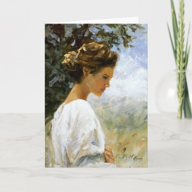 Tarjeta de felicitación "verano Sun " (Anverso)