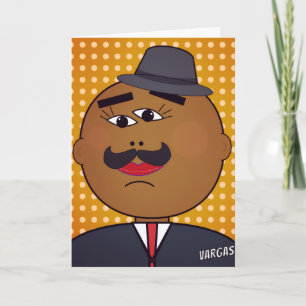 Tarjeta de felicitación vertical QUICKDRAW