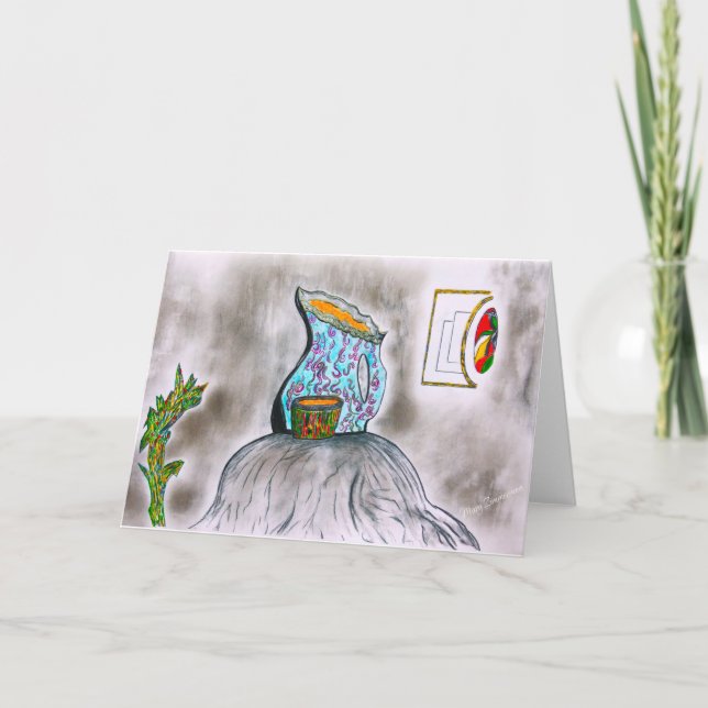 Tarjeta de felicitación Vibe Vintage (Anverso)