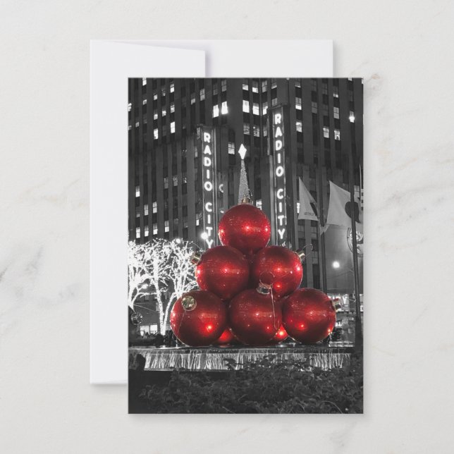 Tarjeta de felicitación Vibes para navidades (Anverso)