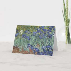 Tarjeta de felicitación Vincent van Gogh ( Lirios